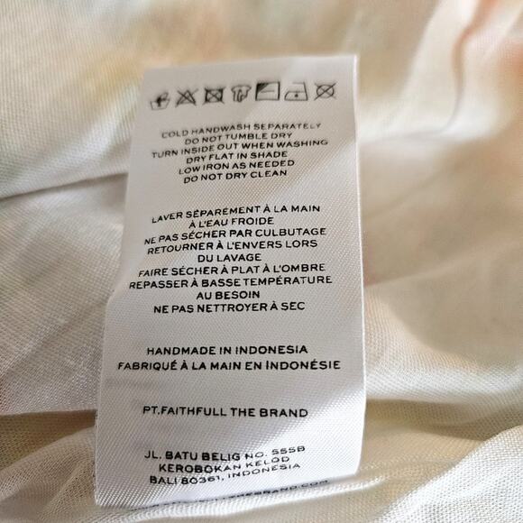 Faithfull The Brand Loucetta Midi Dress in Palermo Floral Print Size 6 NWT - Picture 11 of 11